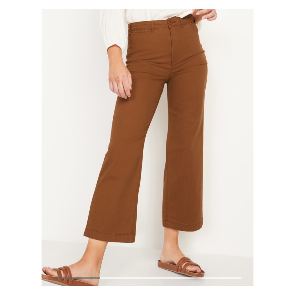 Old Navy Extra High Waist Canvas Pants